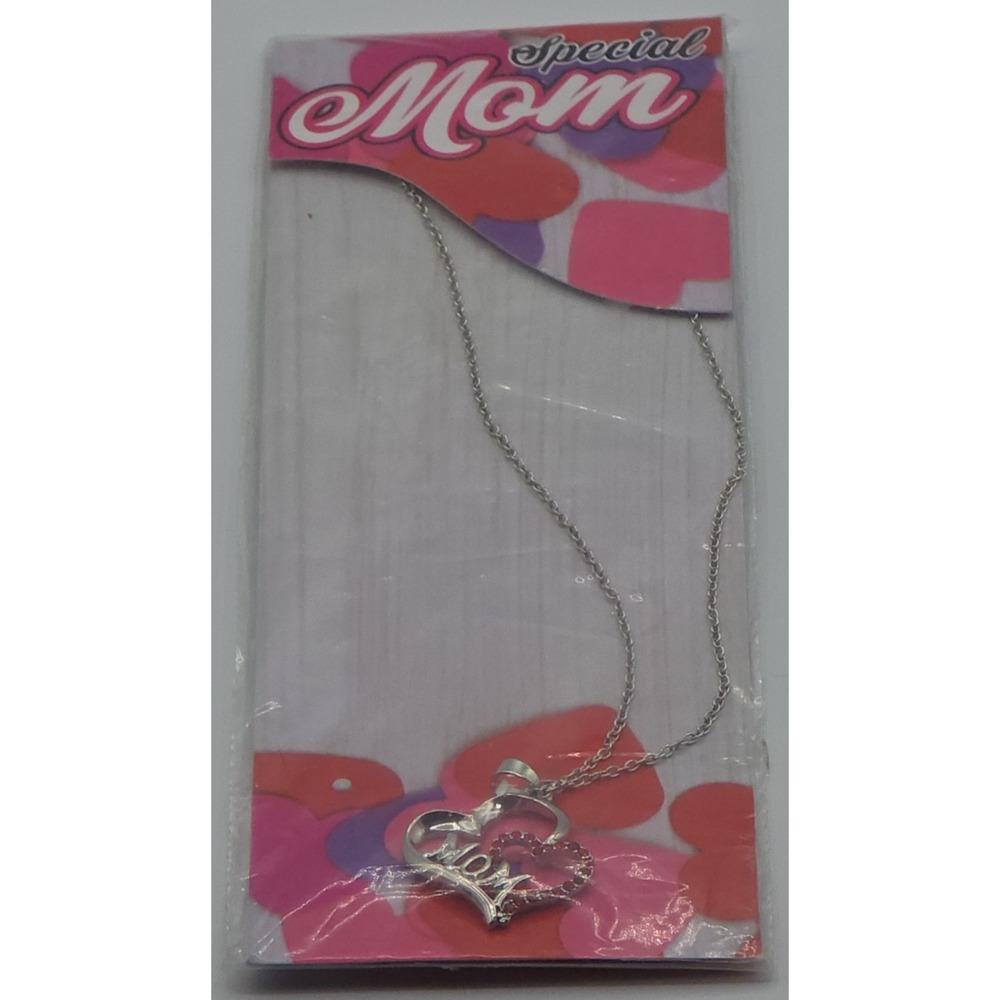 Special Mom Double Heat Mom Heart Fashion Necklace Jewelry for Women